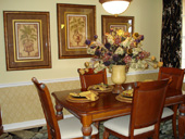 Island Dining Room with Florida Accessories