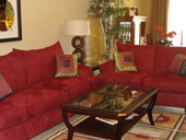 Turn Key Custom Living Room
